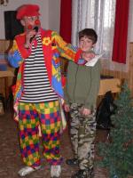 Kutrovice 2009 - mikulášská s klaunem